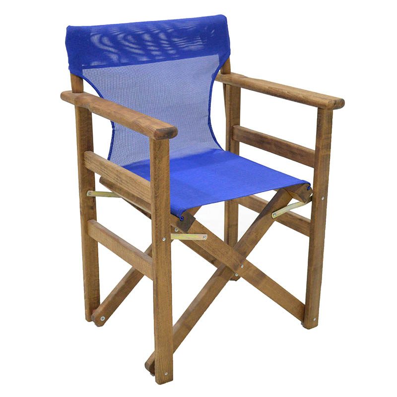 Perforated cloth Nexus professional for director's chair blue 45/57x1x78.5cm