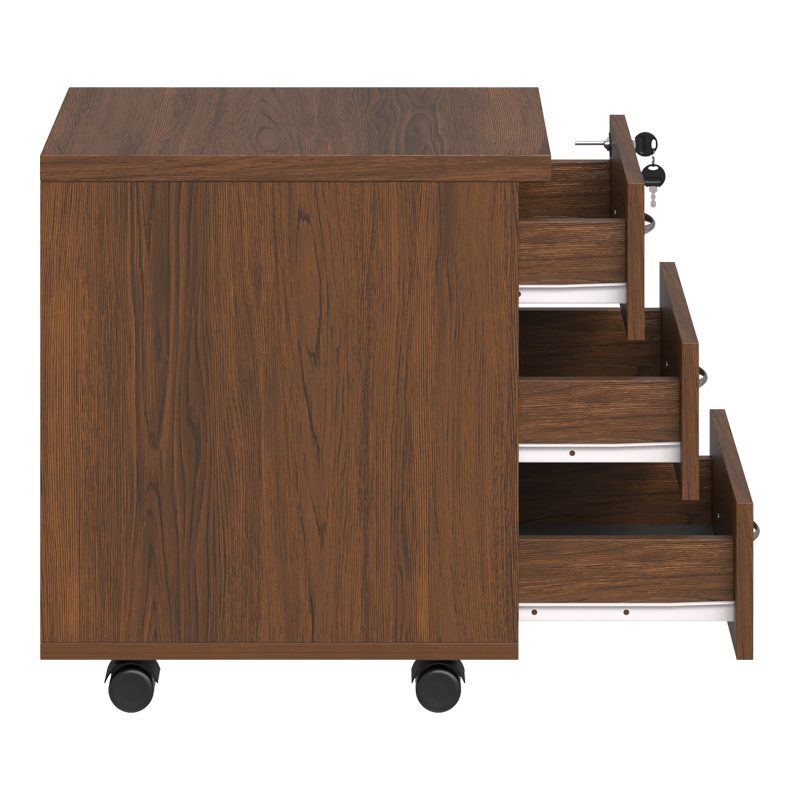 Professional wheeled drawer Fesialo wenge 39x47x52.5cm